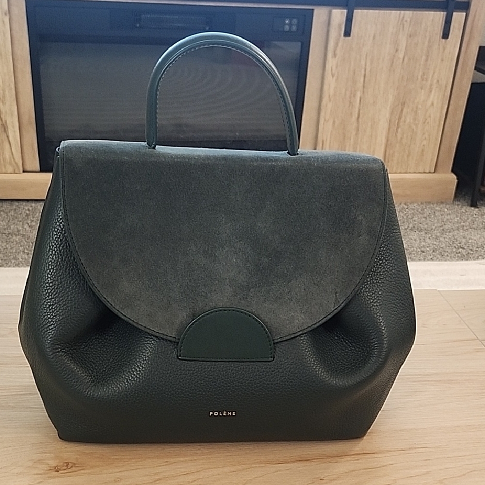 Green Leather Handbag